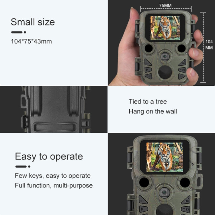H511C HD Outdoor Hunting Camera Night Vision Monitoring Animal Infrared Sensing Camera, H511C