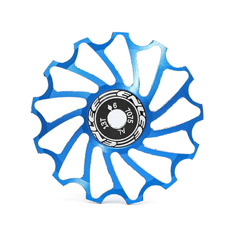 ENLEE Mountain Bicycle Rear Derailleur Guide Wheel Ceramic Bearing Tension Pulley, 13T, 11T