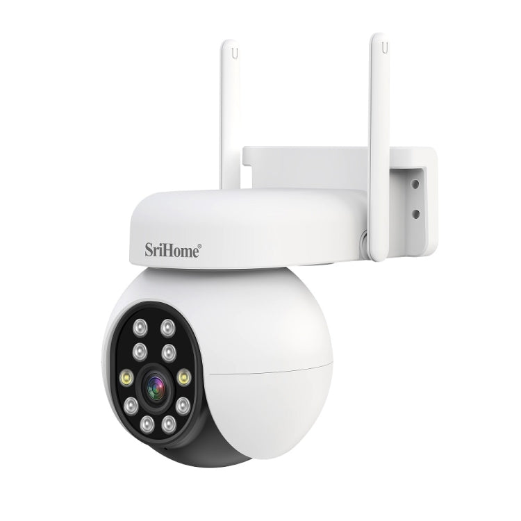 SriHome SH052 Wifi 5MP Wireless PTZ IP AI Auto Tracking Sound&Light Alarm Starlight Color Night Vision Outdoors Surveillance Camera, EU, US, UK, AU