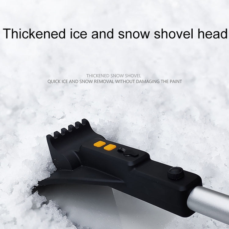 Car Multifunctional Telescopic Snow Shovel Glass Defrost De-icing Brush Winter Cleaning Tools, Ordinary