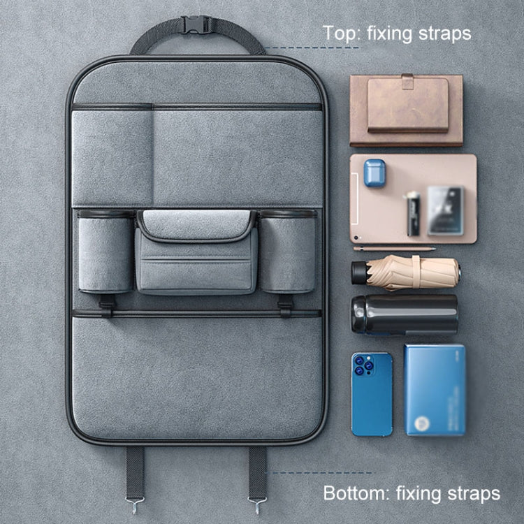 Multifunction Car Seat Back Storage Bag Seat Back Pocket Car Utility Storage Hanging Bag