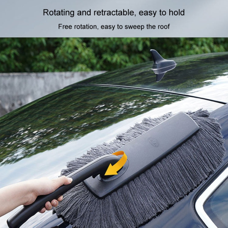 SHINY Car Dusting Duster Car Mop Soft Brush Car Wash Snow Sweeping Tool