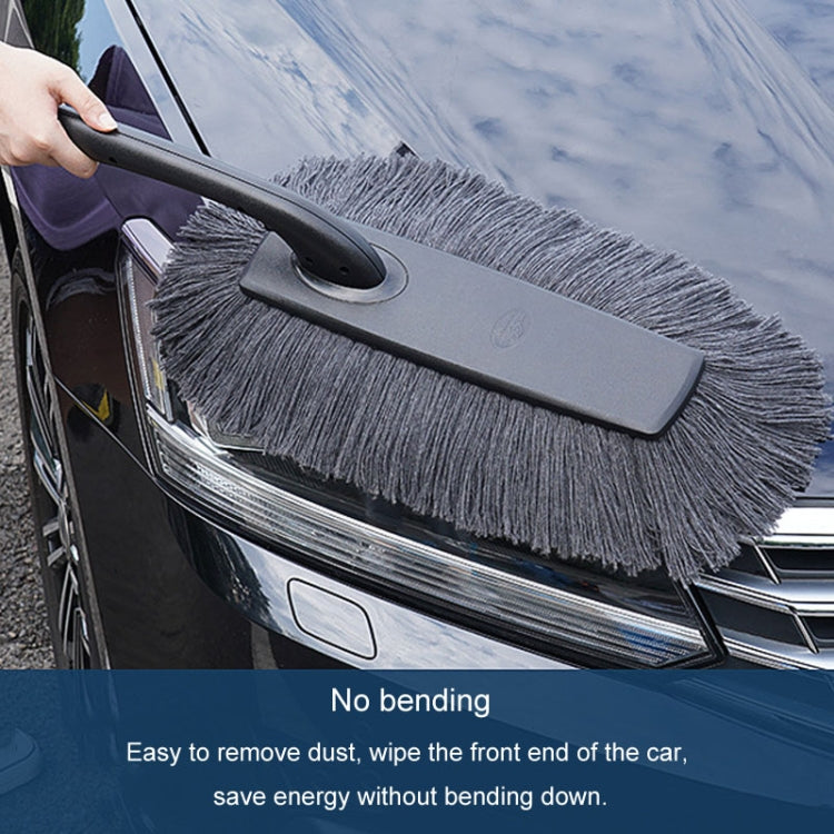 SHINY Car Dusting Duster Car Mop Soft Brush Car Wash Snow Sweeping Tool