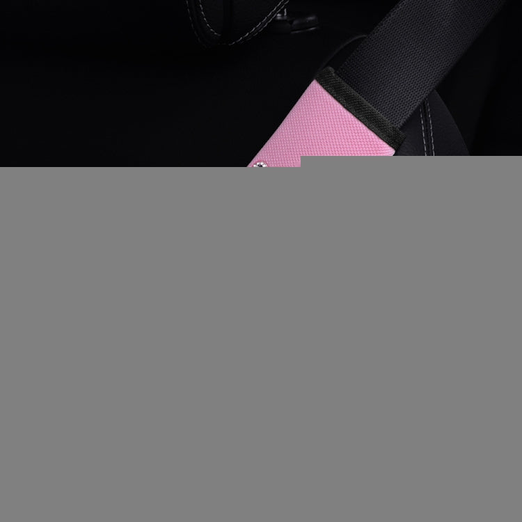 Car Seat Belt Cover Diamond Butterfly Shoulder Strap Cushion Cover, 6.5x23cm