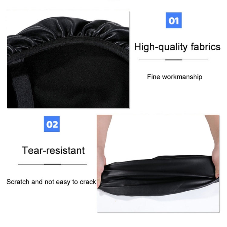 Electronic Bicycle Thickened Leather Heat Insulation Waterproof Universal Seat Cushion Covers, Front Seat, Back Seat