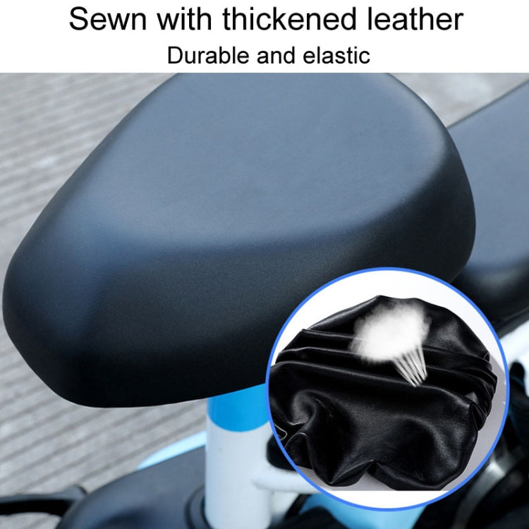 Electronic Bicycle Thickened Leather Heat Insulation Waterproof Universal Seat Cushion Covers, Front Seat, Back Seat