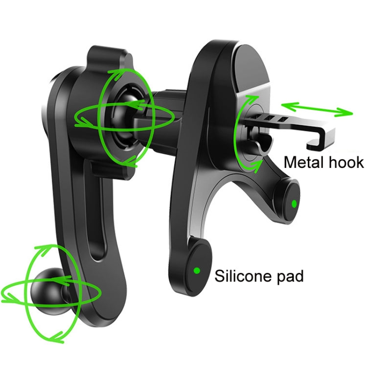 Car Air-conditioning Vent Y-shaped Base Mobile Phone Holder, Tenth Generation Green, Tenth Generation Balck, Ninth Generatio Green, Ninth Generation Black