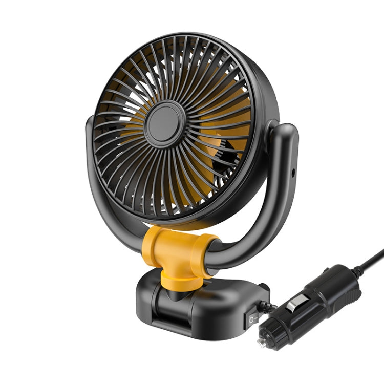 SUITU Car Foldable Cooling Fan Automobile Summer Temperature Reduction Fan, Dual 12V Cigarette Lighter Energized, Dual 24V Cigarette Lighter Energized, Dual 5V USB Energized, Single 12V Cigarette Lighter Energized, Single 24V Cigarette Lighter Energize...