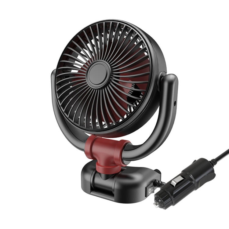 SUITU Car Foldable Cooling Fan Automobile Summer Temperature Reduction Fan, Dual 12V Cigarette Lighter Energized, Dual 24V Cigarette Lighter Energized, Dual 5V USB Energized, Single 12V Cigarette Lighter Energized, Single 24V Cigarette Lighter Energize...