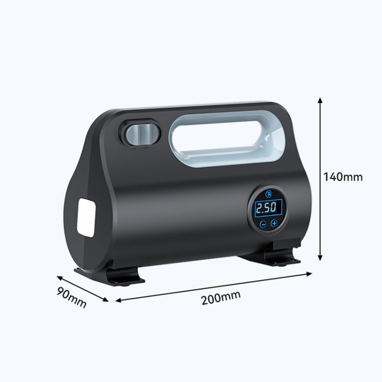 SUITU ST-5523 Vehicle Portable Pneumatic Pump With Cable Powerful Automobile Tire Inflator, Pointer, Digital