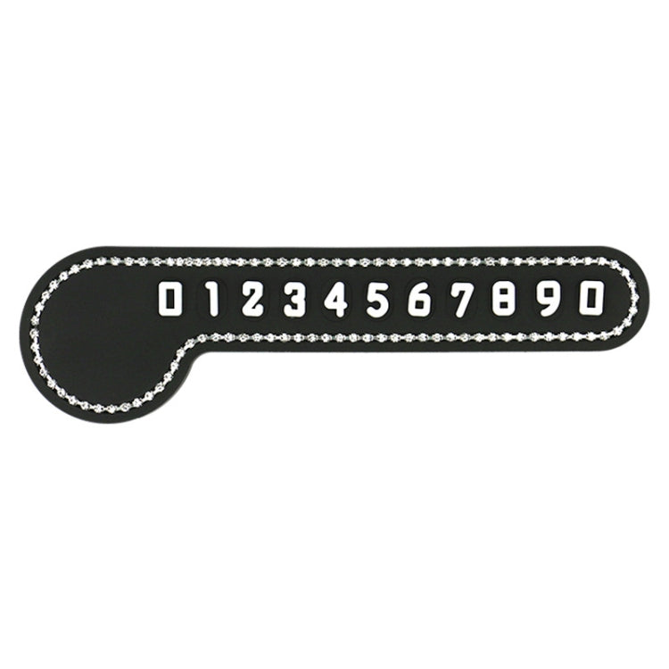 Note Temporary Parking Phone Number Plate Parking Card