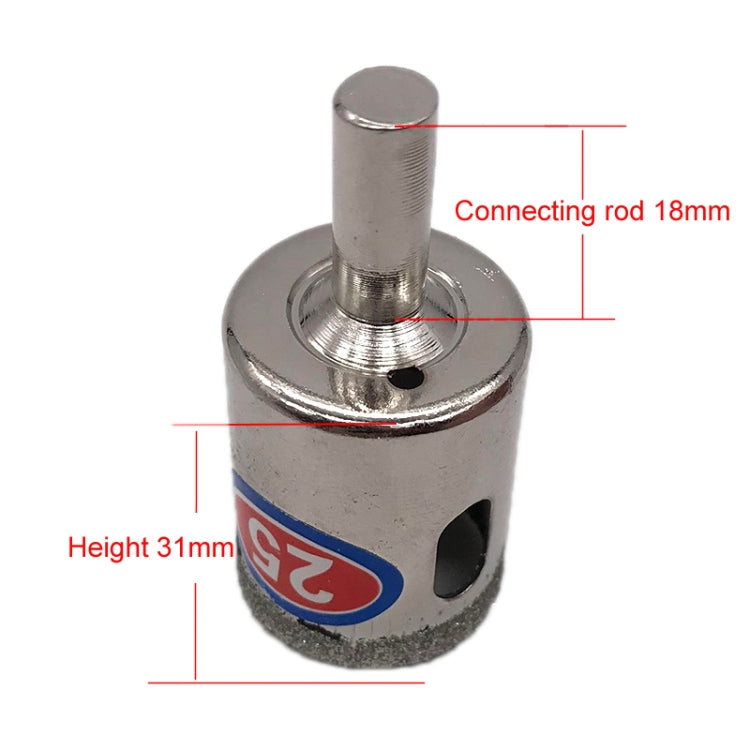 25mm Car Floor Mat Special Electric Drill Punch Accessories, 2sets