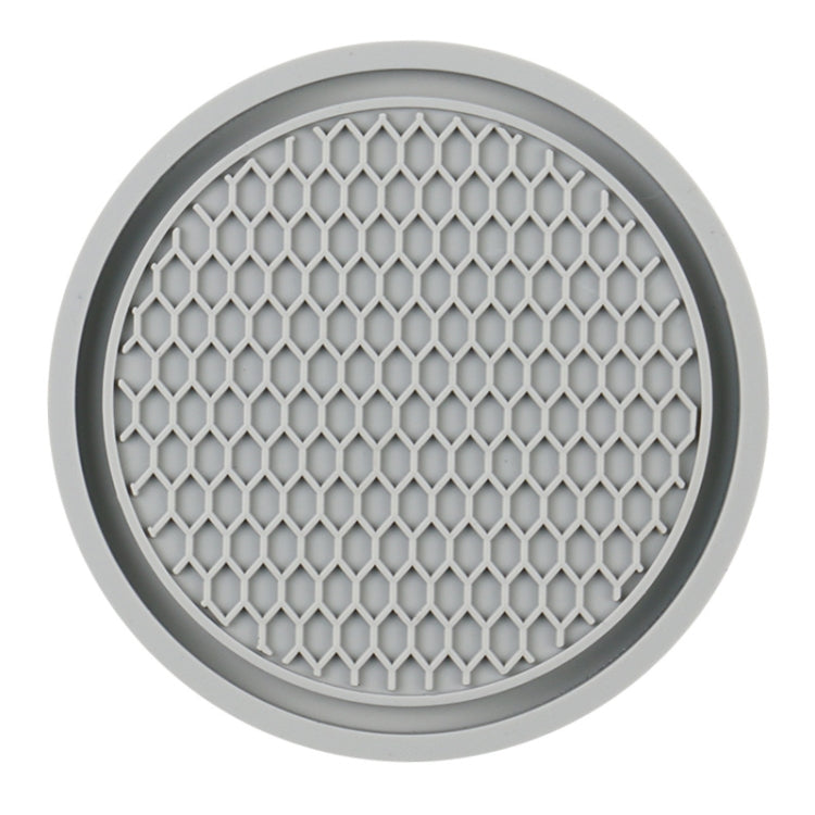 3pcs 7cm Car Diamond-free Water Coaster Interior Anti-slip Mat