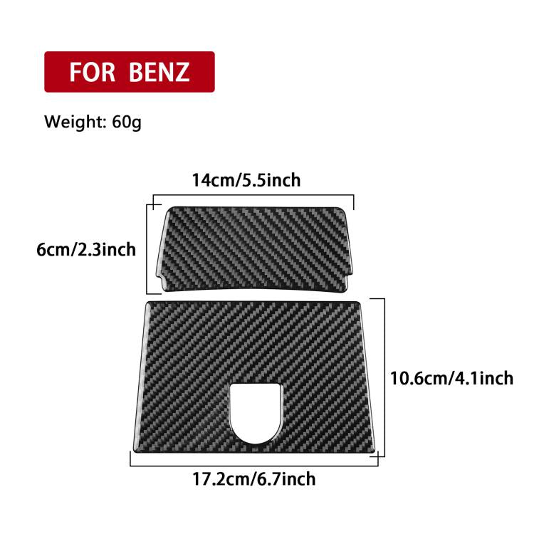 For Mercedes-Benz G-Class W463 3pcs /Set Rear Central Air Vent Set Sticker