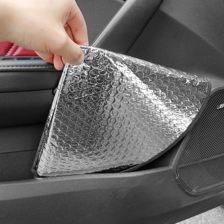 Car Steering Wheel Cooling Insulating Aluminum Foil Sunshade, 40cm