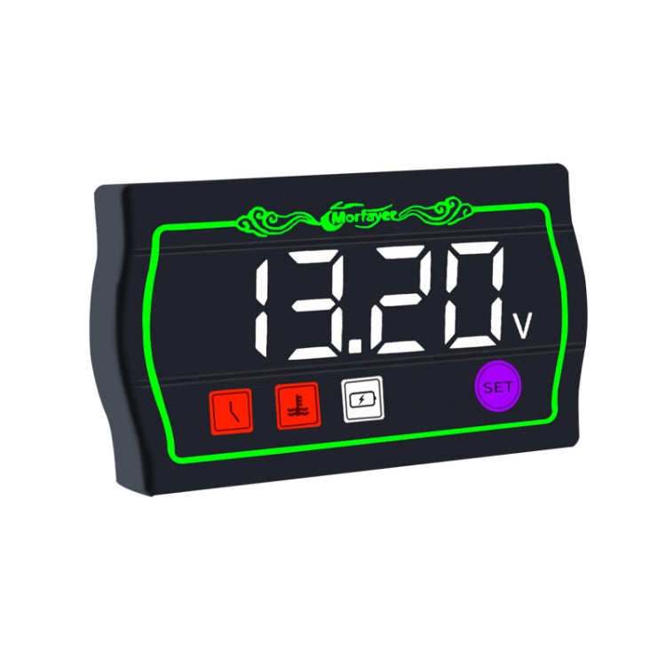 Morfayer Locomotive Intelligent Multi-function Tachometer, 4 in 1 Ambient Temperature Gauge, 4 in 1 Water Temperature Meter, 5 in 1 Ambient Temperature Tachometer, 5 in 1 Water Temperature Tachometer