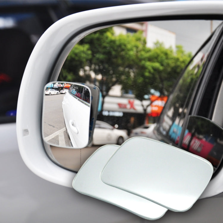 Car High Definition Edgeless Adjustable Blind Spot Reversing Mirror, 070 Sector, 073 Square