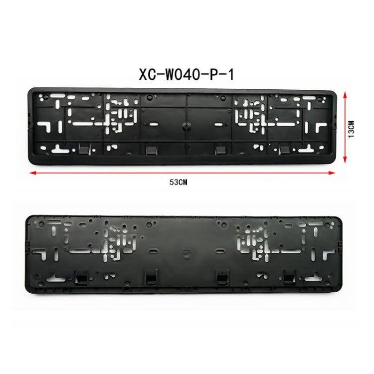 European Plastic Car License Plate Modified Frame Holder, XC-W040, XC-W088, XC-W089