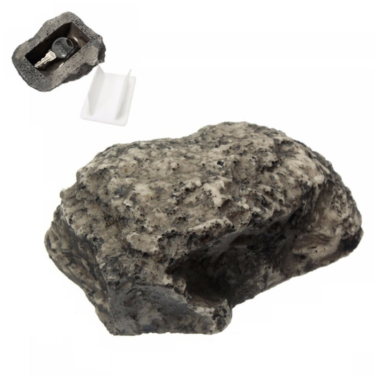Simulated Stone Pine Nut Safe Key Box For Hiding Private Money, Stone