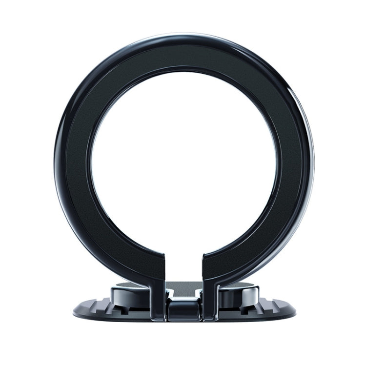 Magnetic Folding Car Phone Holder Rotatable Steering Wheel Stick-On Navigation Stand, D21