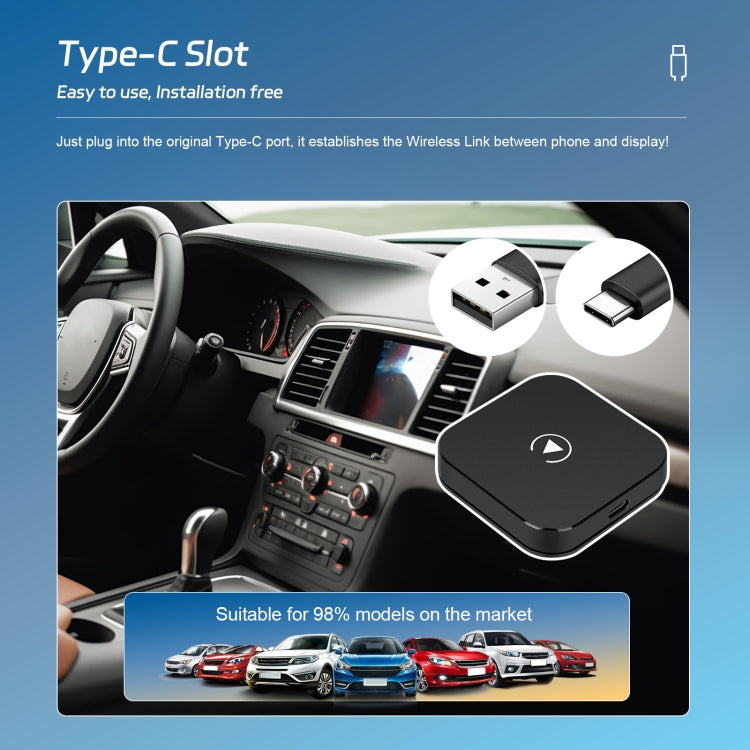 Universal Original Car Wired Cable Carplay To Wireless Carplay Box