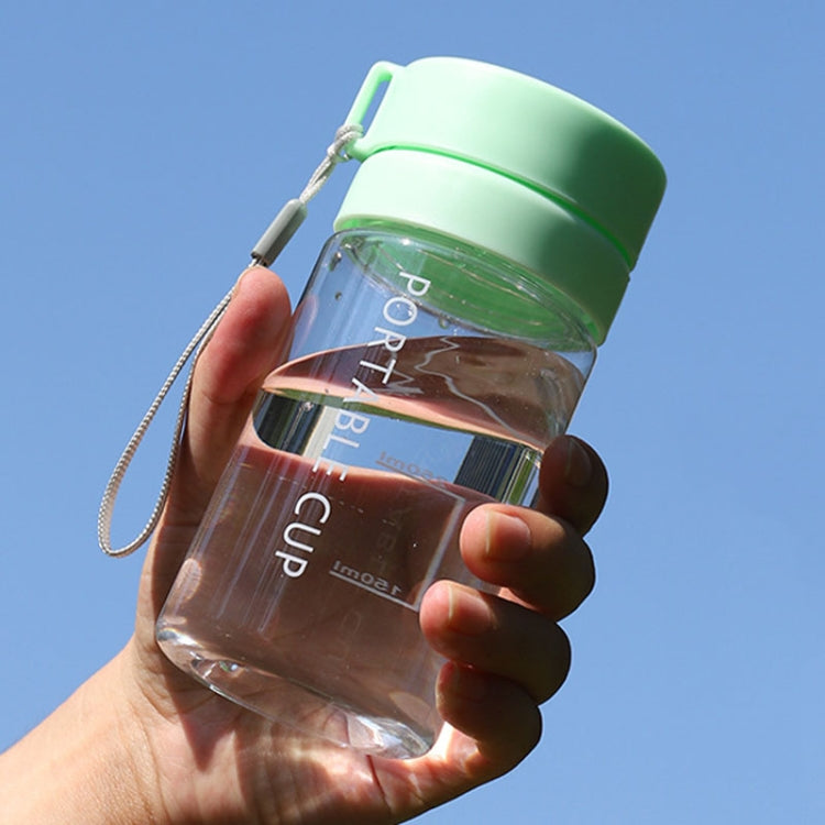 Outdoor Large Capacity Sports Mug Frosted Plastic Portable Leak-proof Teacups, 400ml Transparent Black, 400ml Transparent White, 400ml Transparent Green, 600ml Transparent White, 600ml Transparent Green, 600Mml Transparent Black, 800ml Transparent Blac...