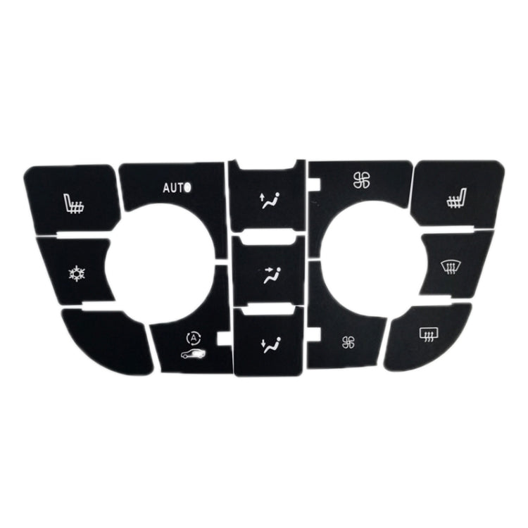 For Buick Excelle GT/XT Air Conditioning Central Control Button Repair Sticker