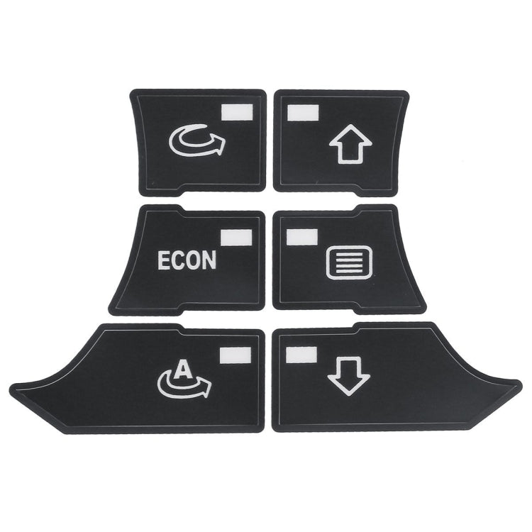 For Audi A3 Air Conditioning Panel Repair Sticker