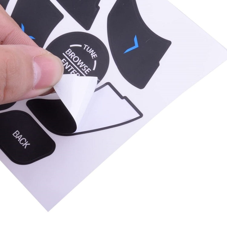 For Chrysler 200 2014-2017 Air Conditioning Button Repair Sticker