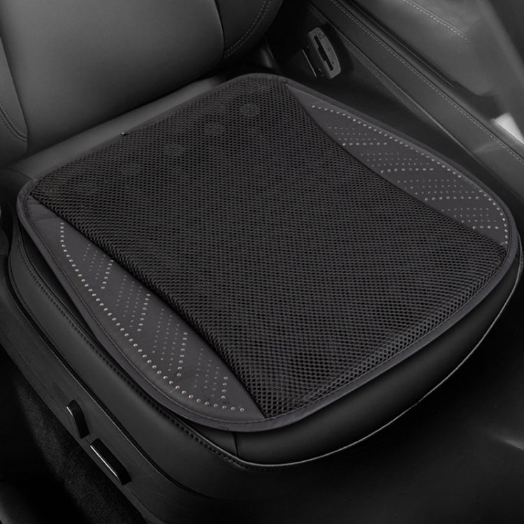Car USB Summer Cool Ventilated Breathable Seat Cushion, Black 8 Sets Fan, Red 8 Sets Fan, Blue 8 Sets Fan