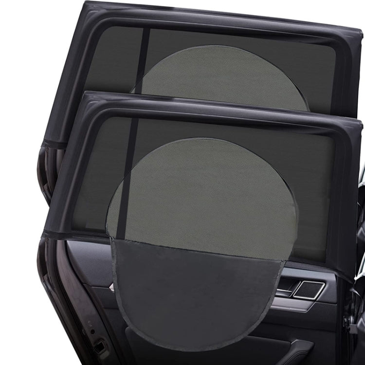 Car Sun Protection Anti-mosquito Window Zipper Sunshade, Front Window (Main+Auxiliary), Rear Window (Left+Right)