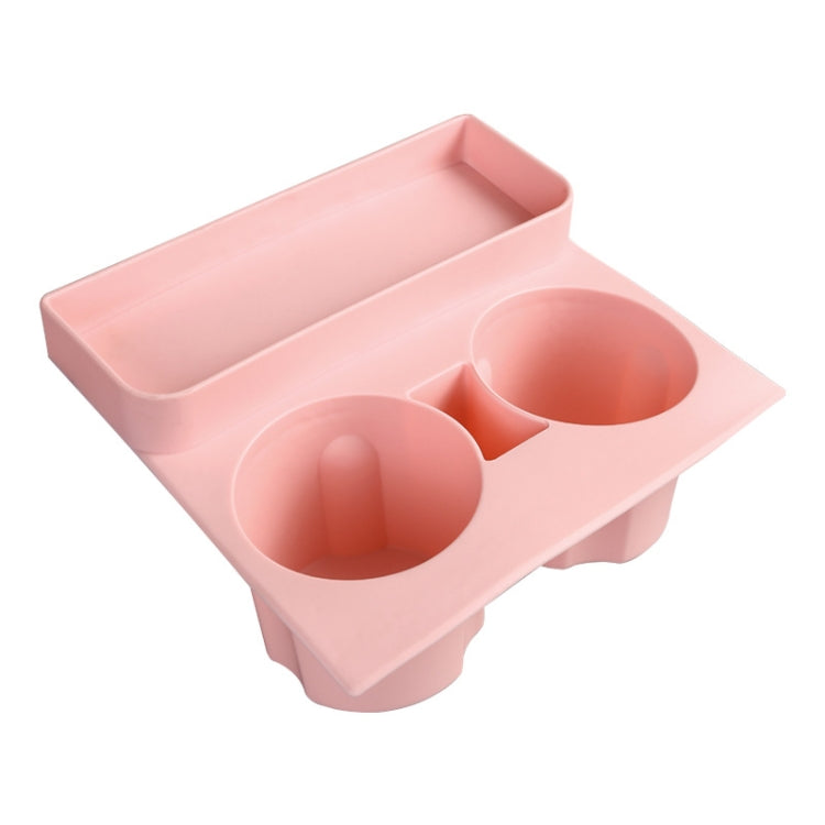 For Tesla Model3/Y Central Water Cup Limiter Silicone Coaster, Black, Gray, Pink