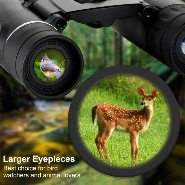 Outdoor Low-light Night Vision High-power HD Mini Binoculars, 8X21
