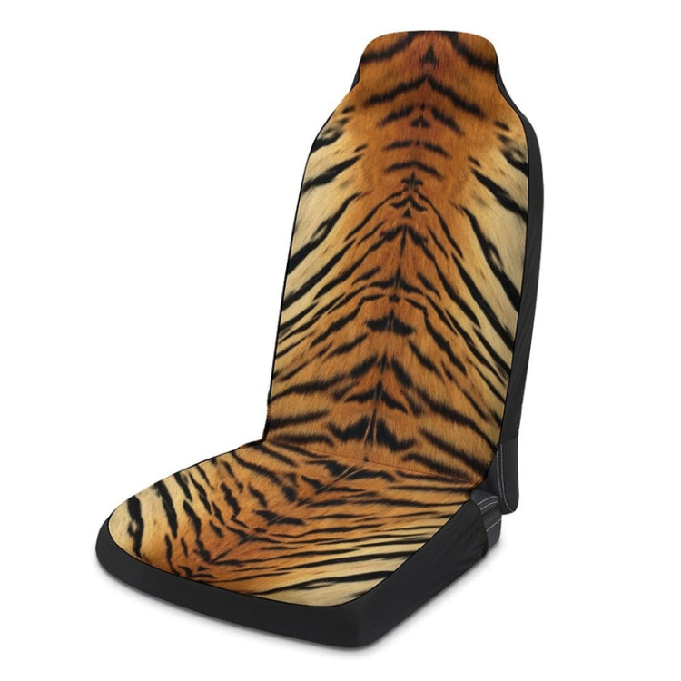 Car Universal Printed Seat Protector Automobile Decoration Supplies, Leopard Pattern