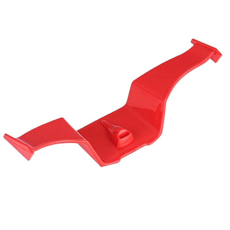 Car Mini Rear Wing Without Punching Decorative Stickers, Black Without Wind Blades, White Without Wind Leaves, Red Without Wind Leaves, Black With Wind Leaves, White With Wind Leaves, Red With Wind Leaves