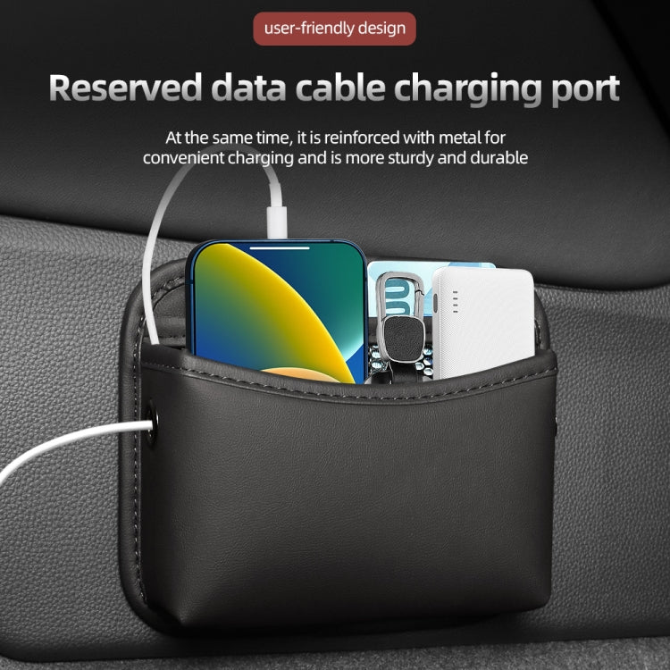 Adhesive Multifunctional Storage Bag for Car Center Console