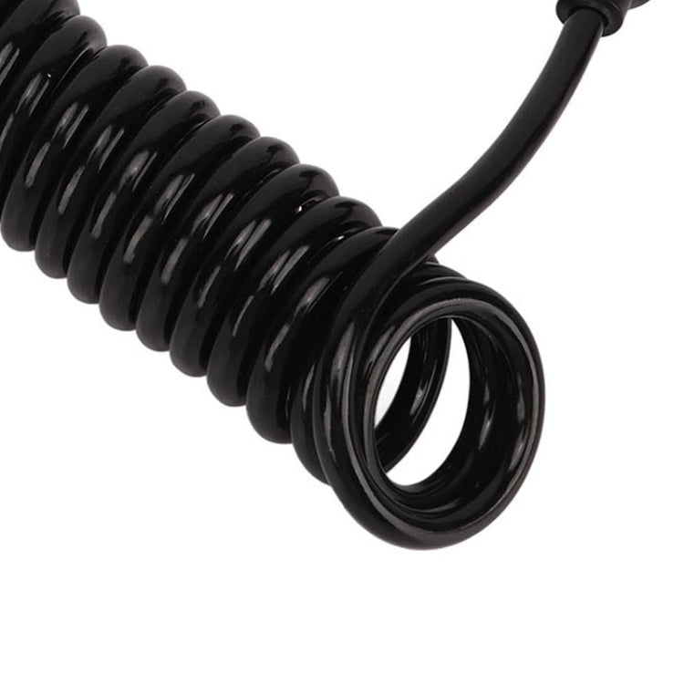 European 7 Pin 12 Volt Car Trailer Connector With Wire, 1101