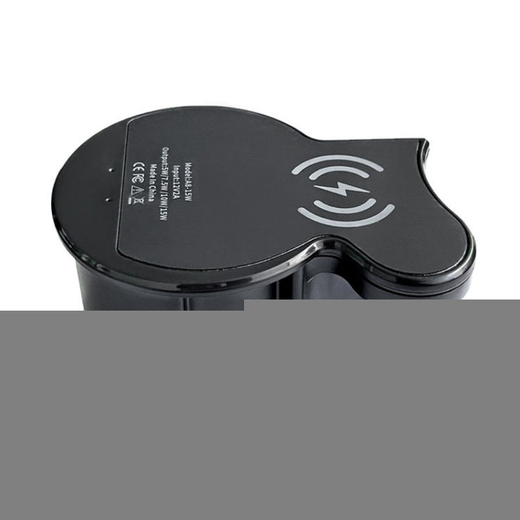 For Audi A8 Car Cigarette Lighter Mobile Phone Wireless Charger, For Left And Right Driving, For 2011-2017, For 2018-2024