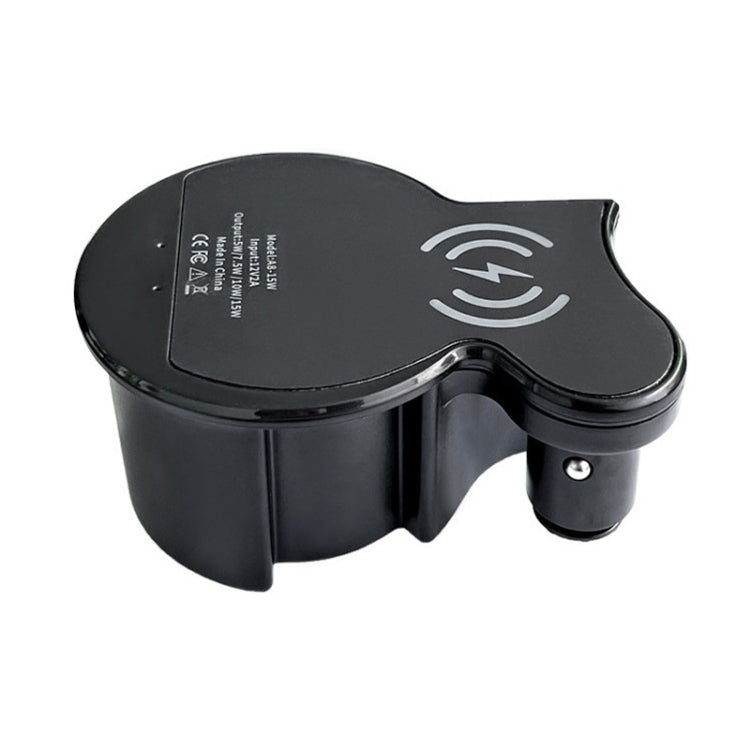 For Audi A8 Car Cigarette Lighter Mobile Phone Wireless Charger, For Left And Right Driving, For 2011-2017, For 2018-2024