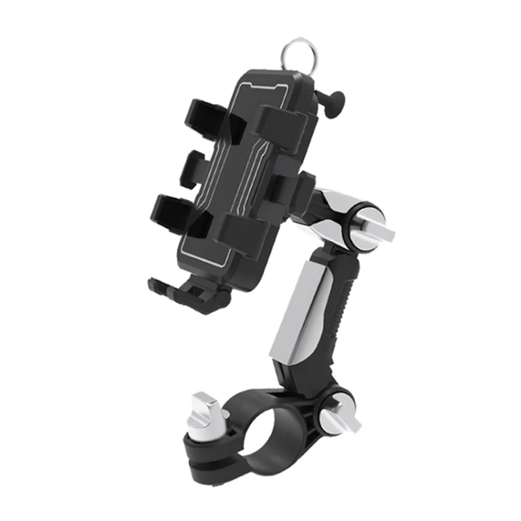 Motorcycle Bicycle Outdoor Cycling Navigation Phone Holder, Rearview Mirror Bracket, Handlebage Bracket