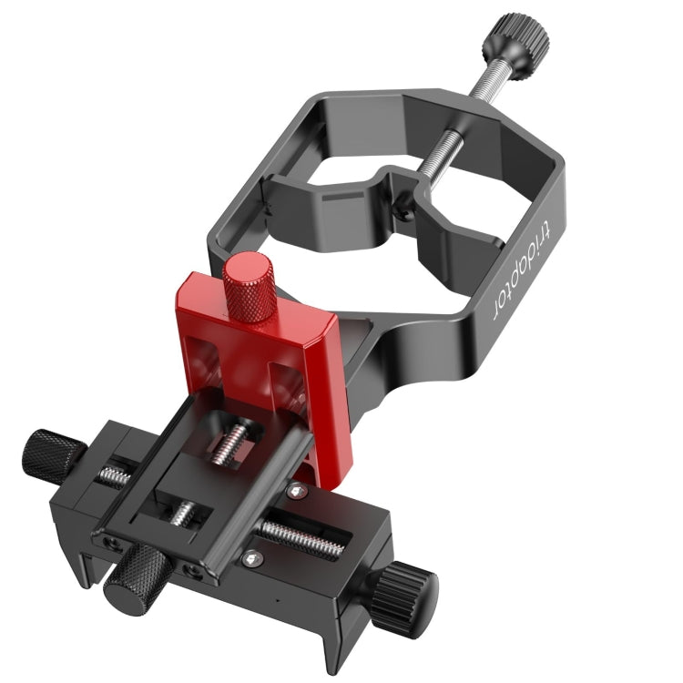 Tridaptor Digiscoping Adapter 3-Axis Telescope Phone Mount For Binocular Monocular Microscope, With Buetooth, Without Bluetooth