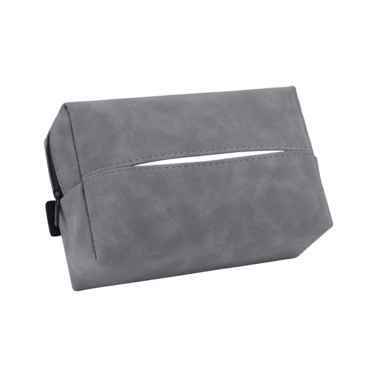 Car Armrest Box Tissue Box Car Sun Visor Seat Back Hanging Tissue Storage Bag