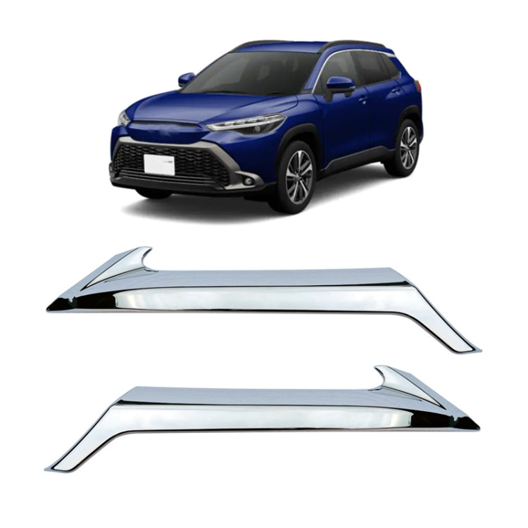 For Toyota 2022 Corolla CROSS Right-hand Drive Front Grille Decorative Bright Strip