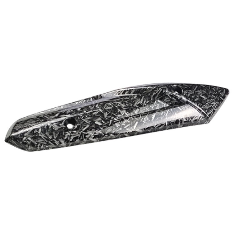 Motorcycle Modification Accessories Exhaust Pipe Anti-scald Cover, Black, Water Transfer, Flower Color