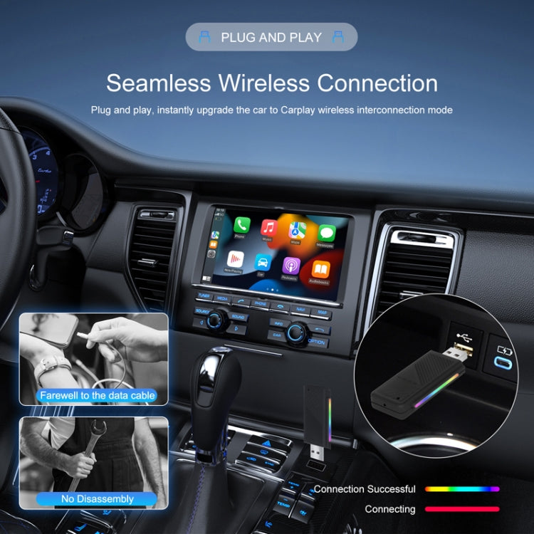Universal Original Wired CarPlay To Wireless CarPlay Box, Universal