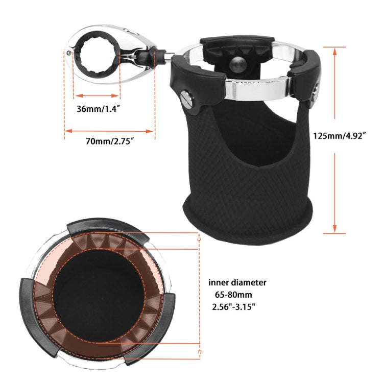 Motorcycle Handlebar Cup Holder Modification Accessories For Harley Davidson