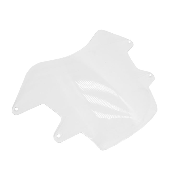 For Yamaha Tenere 700 Headlight Acrylic Protective Cover, Transparent, Fluorescent Green