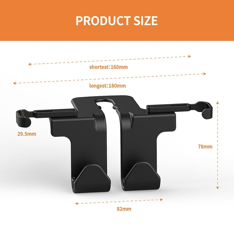 2pcs Car Decorative Hook Mobile Phone Holder