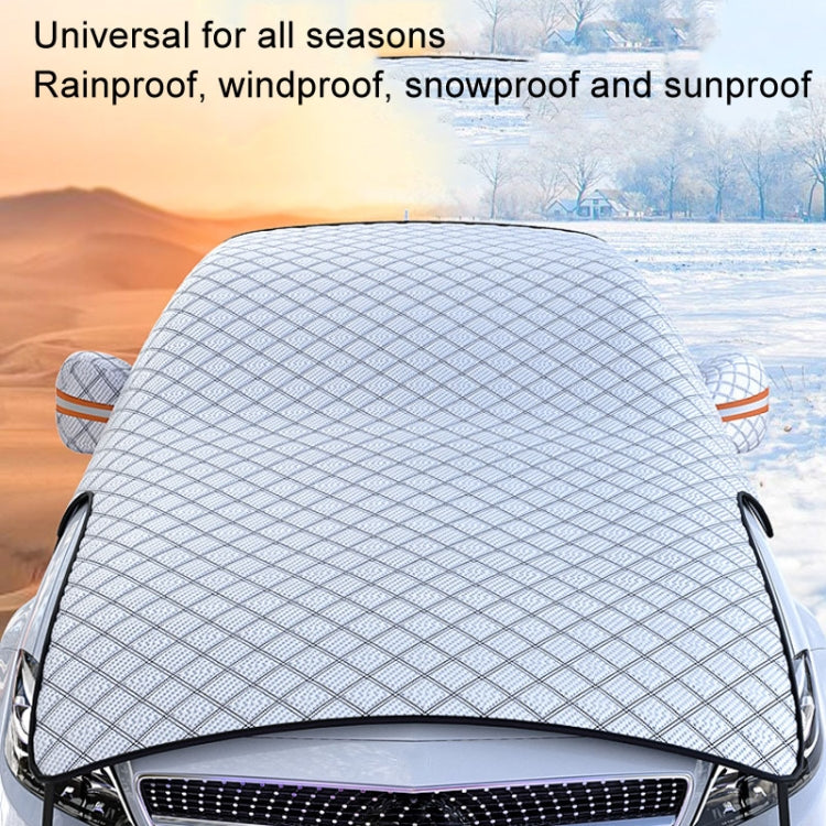 Car Snow Cover Anti-freezing Frost Cover Winter Thickened Car Clothes Blocking Cloth, Hood Full Coverage, Full Window Coverage