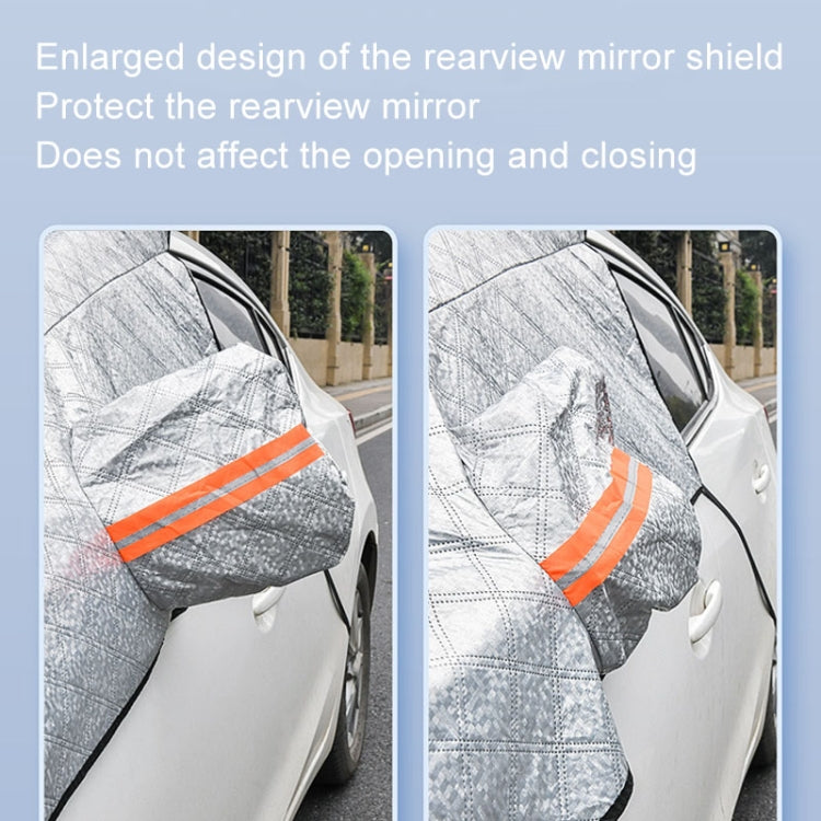 Car Snow Cover Anti-freezing Frost Cover Winter Thickened Car Clothes Blocking Cloth, Hood Full Coverage, Full Window Coverage